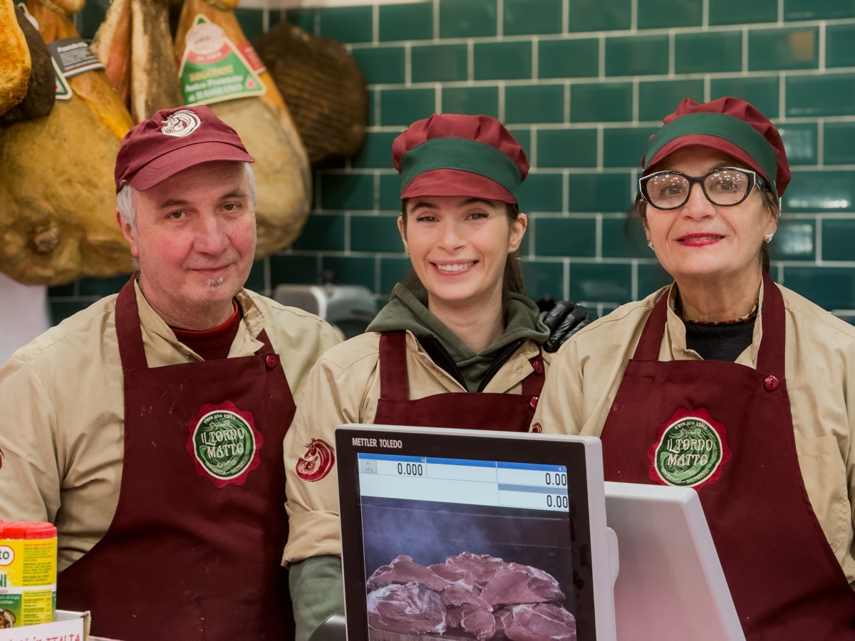 Il team della macelleria Il Tordo Matto